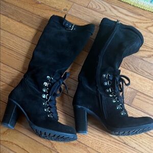 Black Women's High Heel Boots